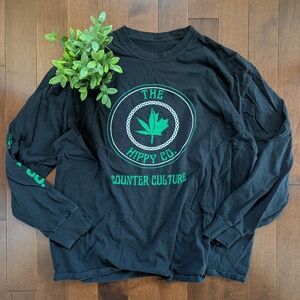 4/$25 THE HIPPIE CO COUNTER CULTURE VINTAGE LONG SLEEVE SWEATSHIRT